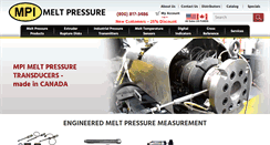 Desktop Screenshot of mpipressure.com